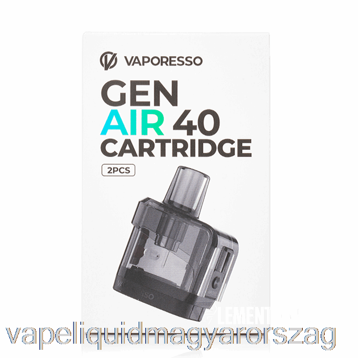 Vaporesso Gen Air 40 Csere Hüvely 4,5 Ml Gen Air 40 Hüvely Vape Toll